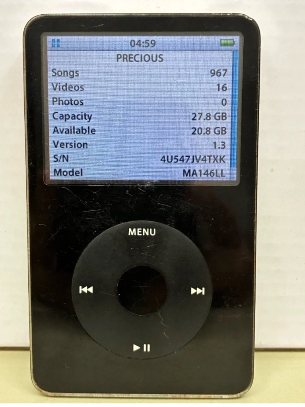 Apple ipod classic